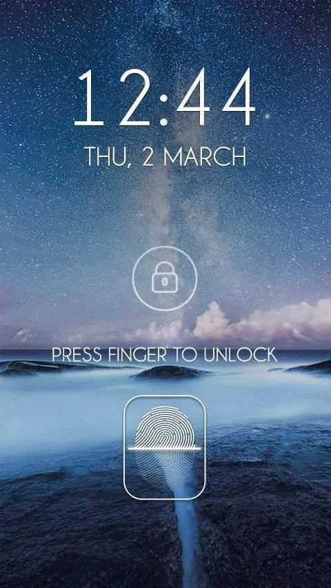 Fingerprint LockScreen Prank 6 تصوير الشاشة
