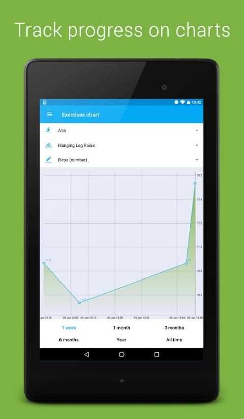 Tracker: Workout & Gym Log स्क्रीनशॉट 8