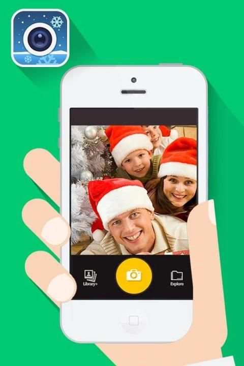 SnowCam - snow effect camera 5 تصوير الشاشة