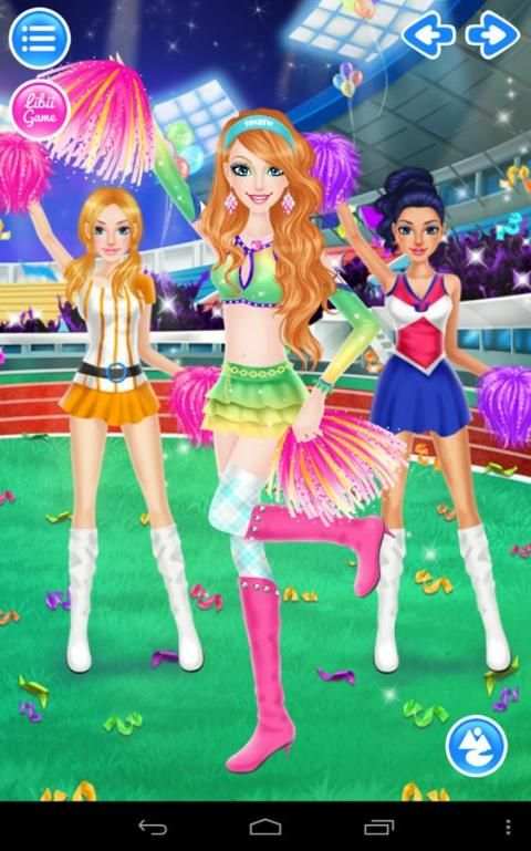 Cheerleader Salon 1 تصوير الشاشة