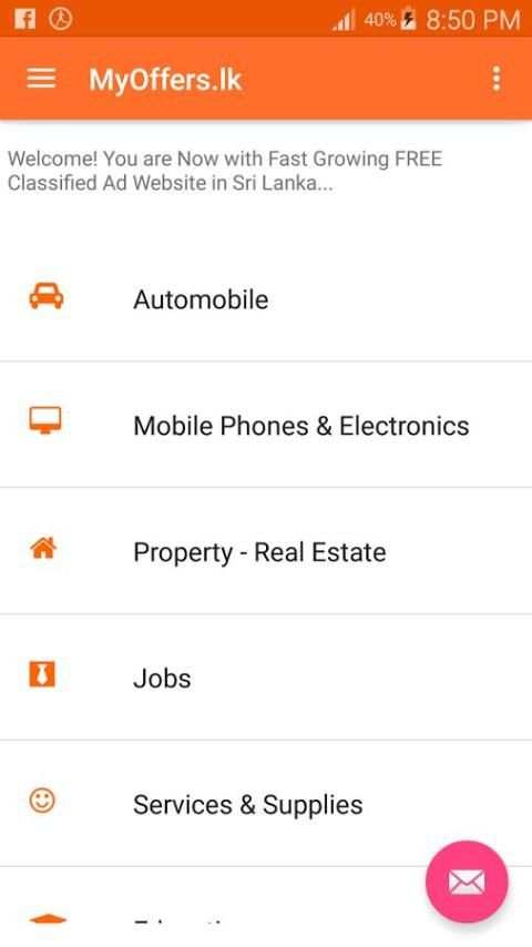 MyOffers.lk Free Classifieds скриншот 2