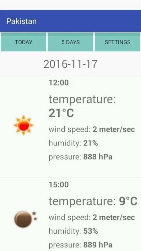 Pakistan Weather скриншот 1