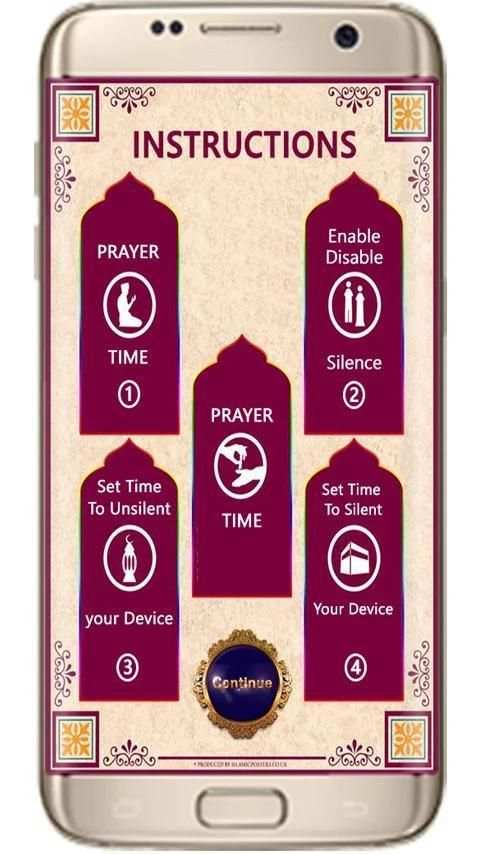 Muslim Salat Time Auto Silent screenshot 3