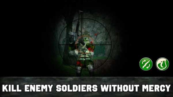 Jungle Commando Sniper Shooter screenshot 3