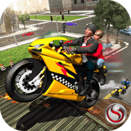 Crazy Bike Rider Traffic Rush иконка