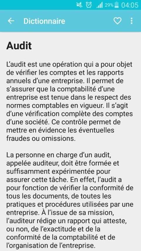 Dictionnaire économique et fin screenshot 3