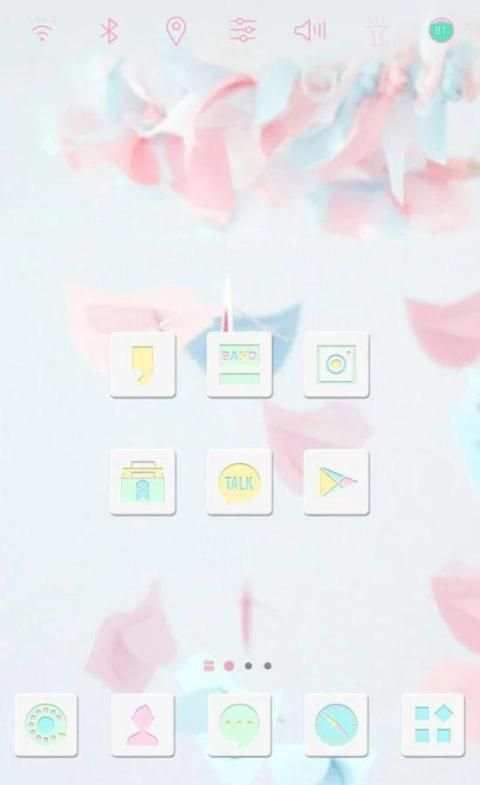 Pastel Birds Launcher theme स्क्रीनशॉट 5