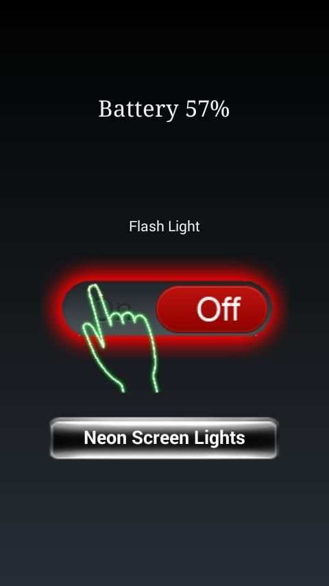 Neon FlashLight स्क्रीनशॉट 9