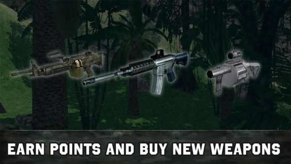Jungle Commando Sniper Shooter screenshot 2