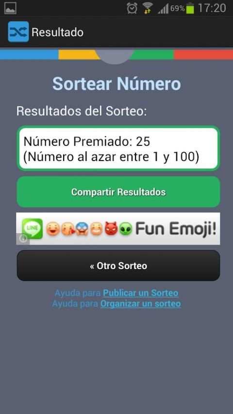 Sortear - Equipos y Premios screenshot 2