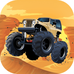 Monster Truck Hill Racing Game иконка