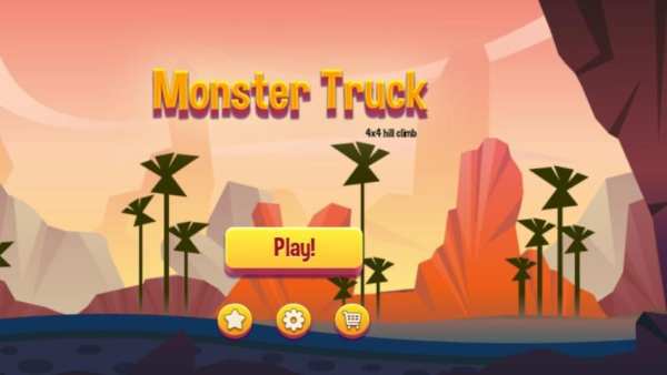 Monster Truck Hill Racing Game screenshot 14