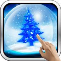 Snowy Christmas Tree HD 3D LWP on 9Apps