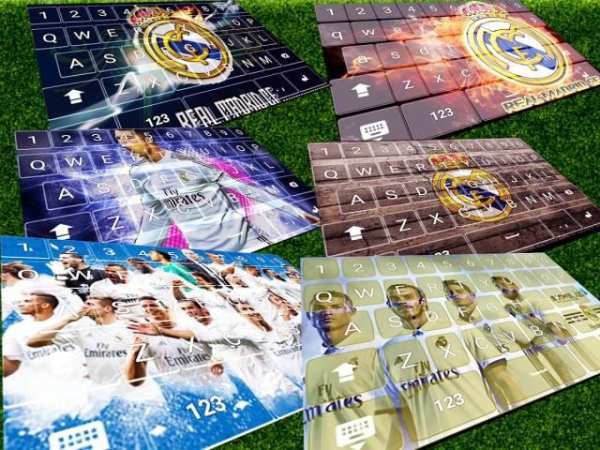 Real madrid keyboard themes screenshot 5