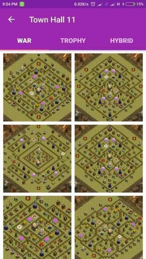 Best COC Base Map स्क्रीनशॉट 2