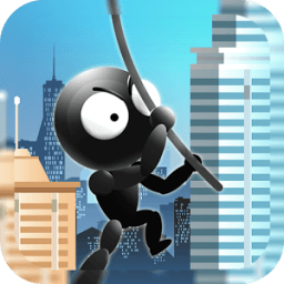 Stickman Avenger Rope Swing иконка