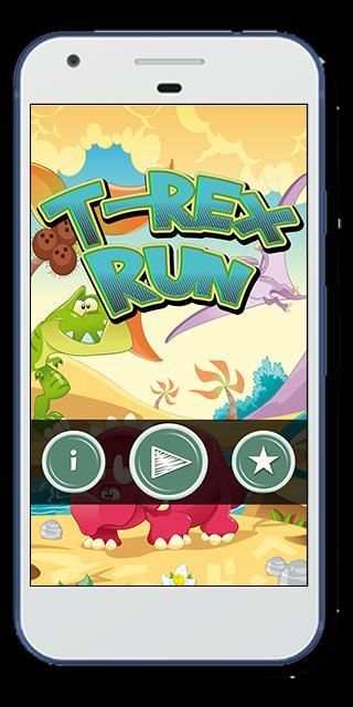 T-Rex Tyrannosaurus Dino Run 2 screenshot 6