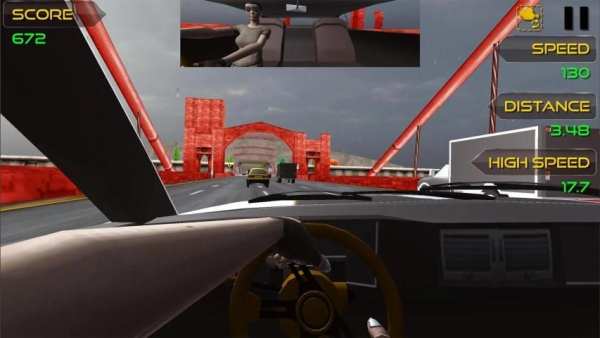 Girl Racing In Car screenshot 5