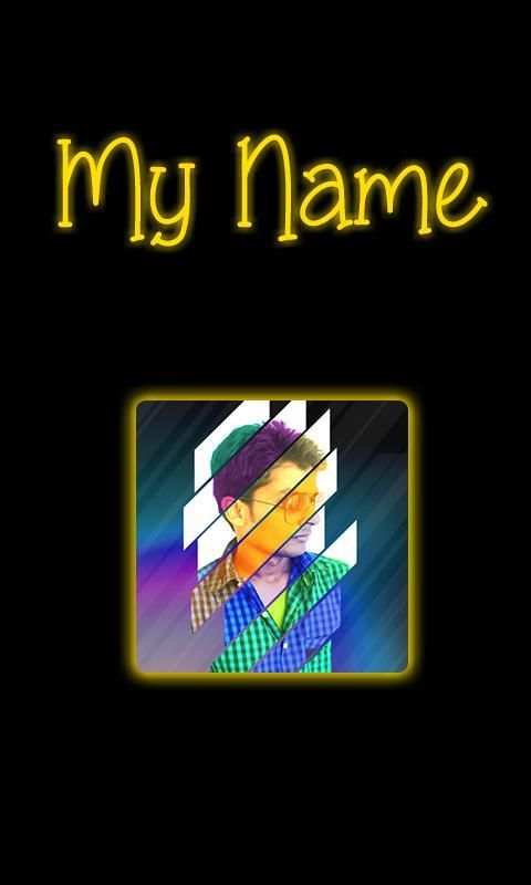 My Photo Name Neon स्क्रीनशॉट 6