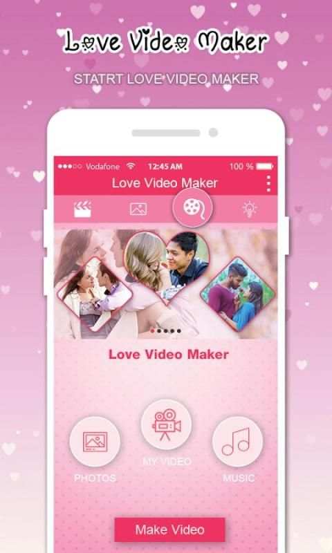Love Video Maker With Music स्क्रीनशॉट 6