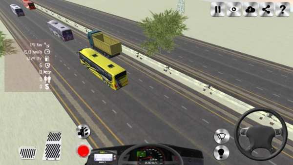 Telolet Bus 3D Trafik Racing скриншот 8