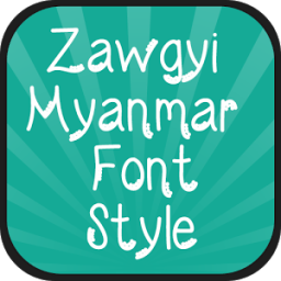 Zawgyi Myanmar Font Style иконка