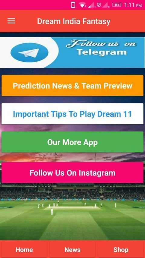 My Dream11™ - Cricket News & Prediction App screenshot 1