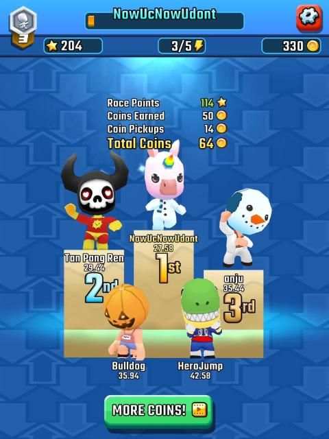 Jump Dash Hero скриншот 1