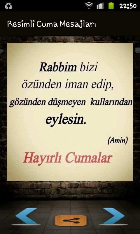 Resimli Cuma Mesajları Paylaş screenshot 1
