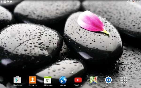 Stone in water Live Wallpaper screenshot 2