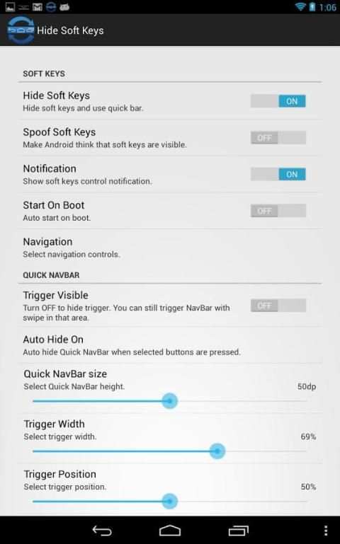 GMD Auto Hide Soft Keys ★ root скриншот 2