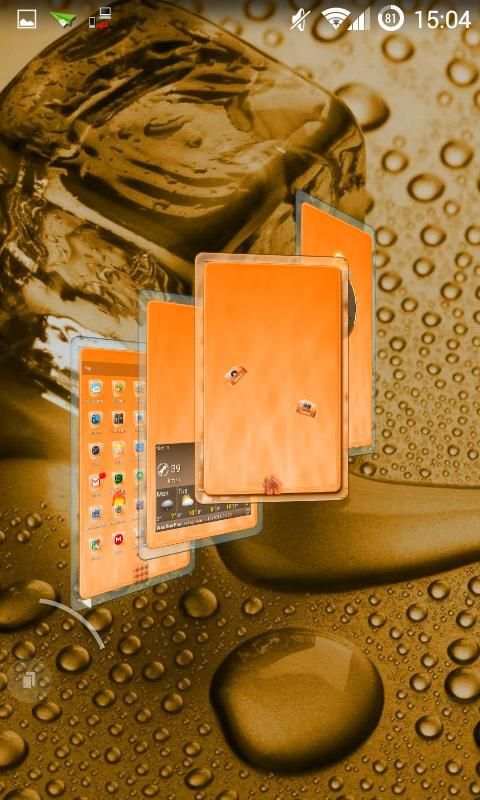 TSF Shell Theme Ice Cube Orang स्क्रीनशॉट 3
