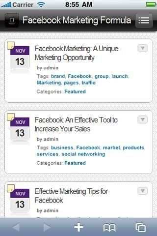 Facebook Marketing Formula screenshot 4
