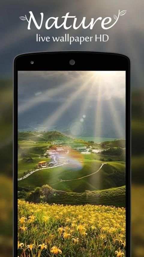 Nature Live Wallpaper HD स्क्रीनशॉट 1
