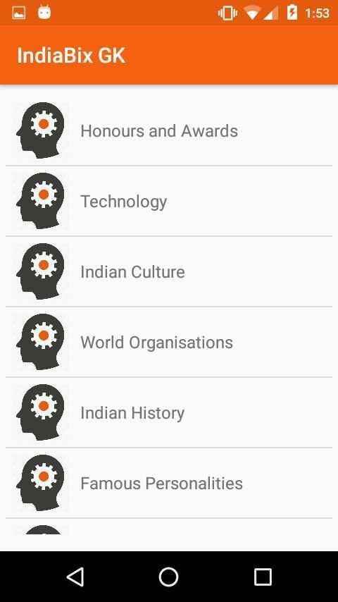 IndiaBix GK screenshot 3