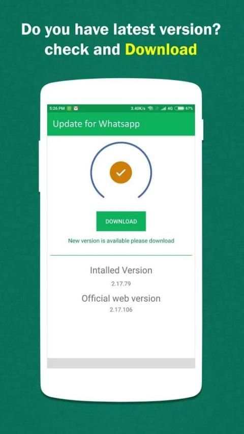 Update For WhatsApp screenshot 3