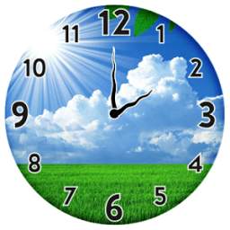 Sunny Spring Clock