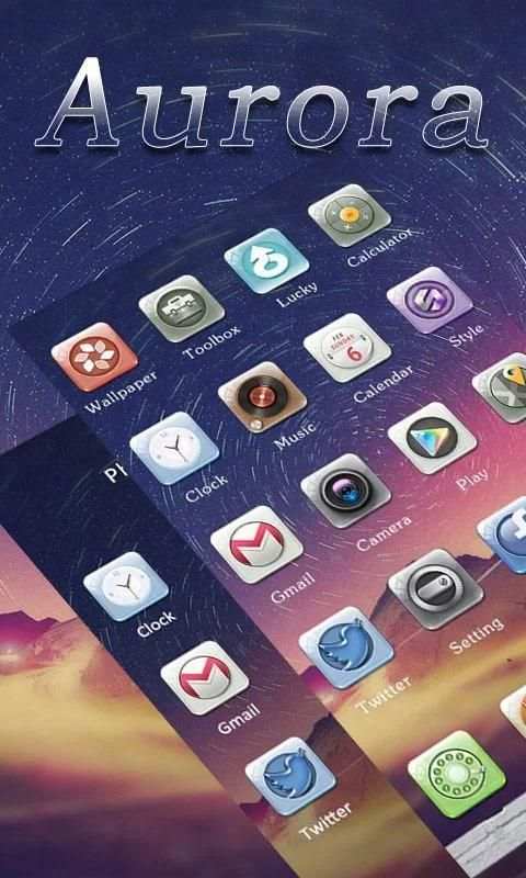 Aurora - Zero Launcher скриншот 3