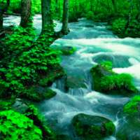 Green Waterfall LWP
