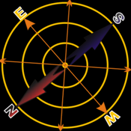 handy gps and compass आइकन