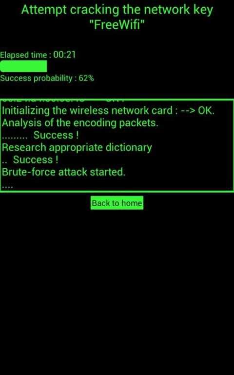 Fake Wifi Craker स्क्रीनशॉट 2