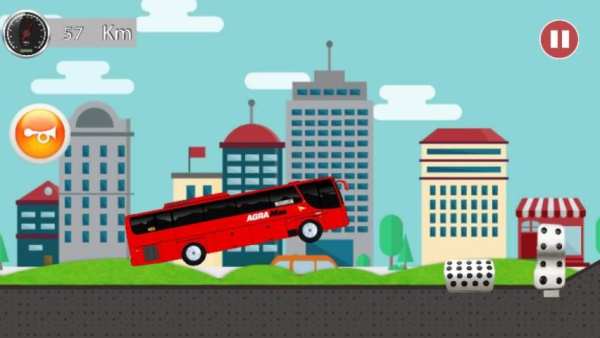 Agra Mas Bus Simulator 2017 स्क्रीनशॉट 5