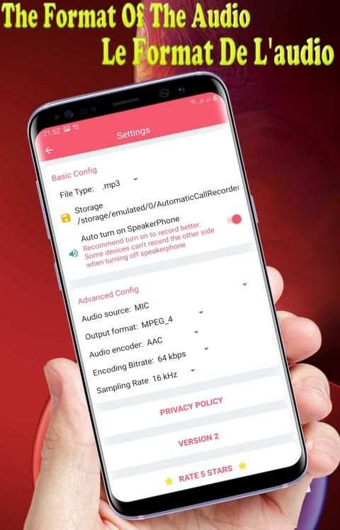 New Call Recorder Free screenshot 2