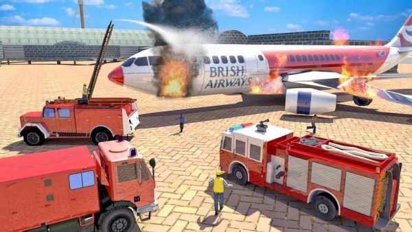 Fire Truck Simulator 2019 स्क्रीनशॉट 4