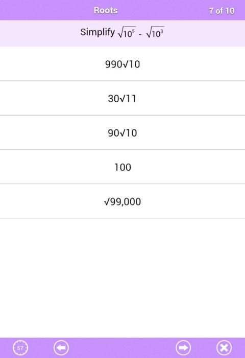 GRE Math Arithmetic Review LE screenshot 4