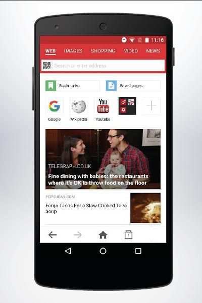 Guide Opera Mini Browser скриншот 1