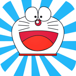 Doreamon Cat Blue Jungle Game आइकन