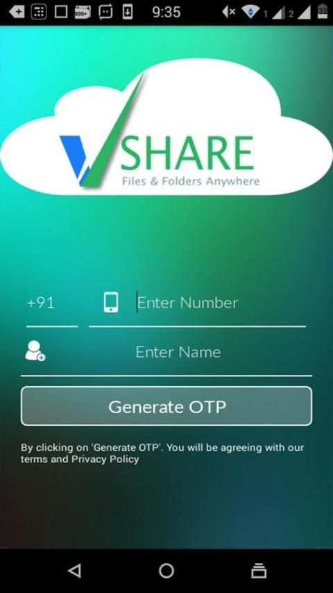 Vshare - File & Folder Anywher screenshot 3