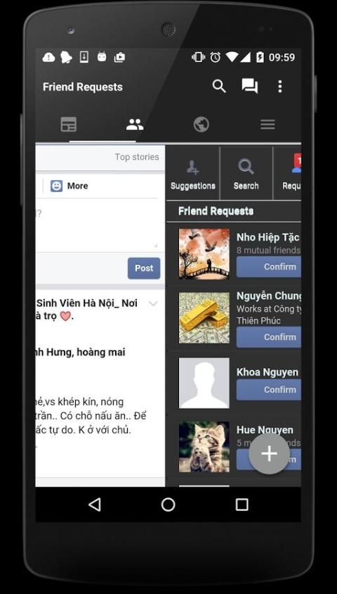 Swipe for Facebook - Mini FB screenshot 3
