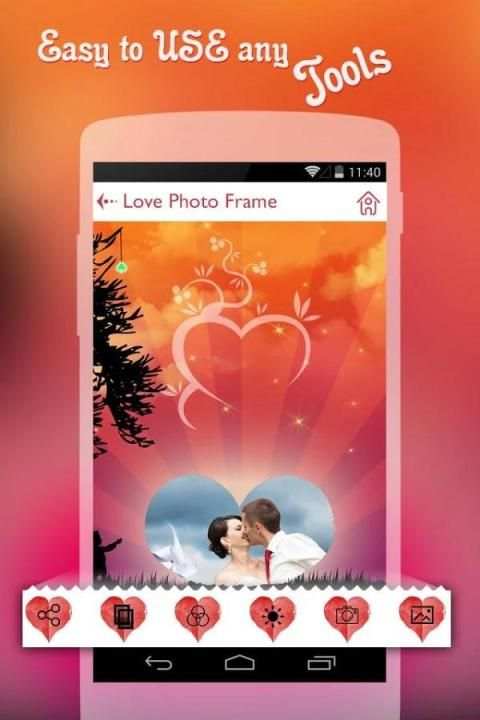 Love Photo Frames скриншот 3